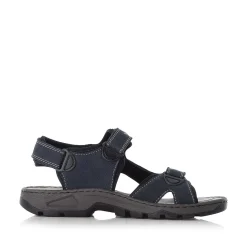 Rieker Summer Shoes-Men'S Trekking Sandals Sea Blue