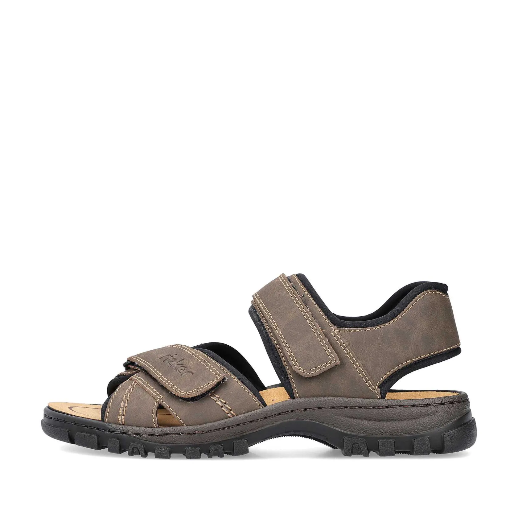 Rieker Sandals-Men'S Trekking Sandals Espresso Brown