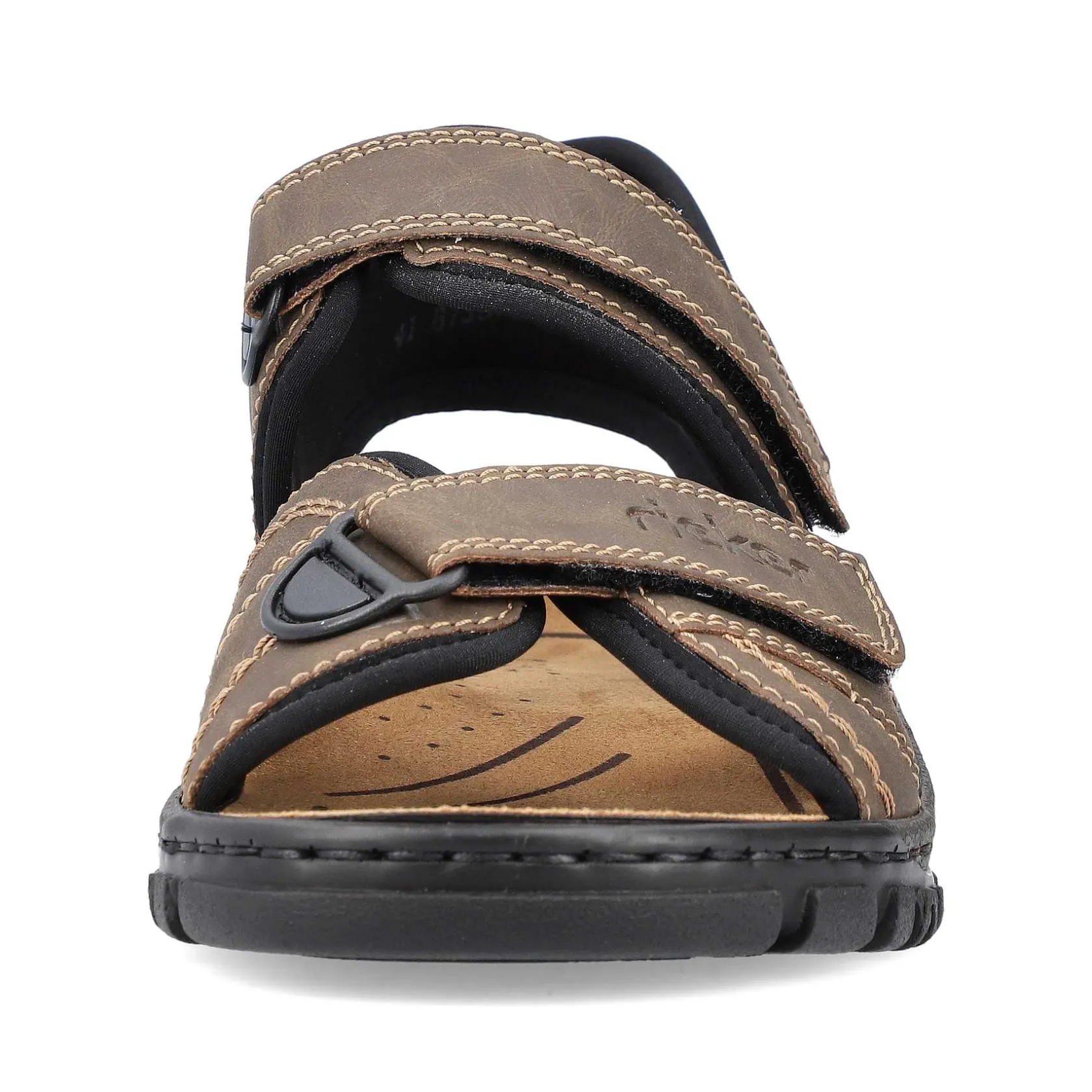 Rieker Sandals-Men'S Trekking Sandals Espresso Brown