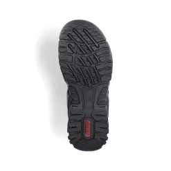 Rieker Sandals-Men'S Trekking Sandals Steel Gray