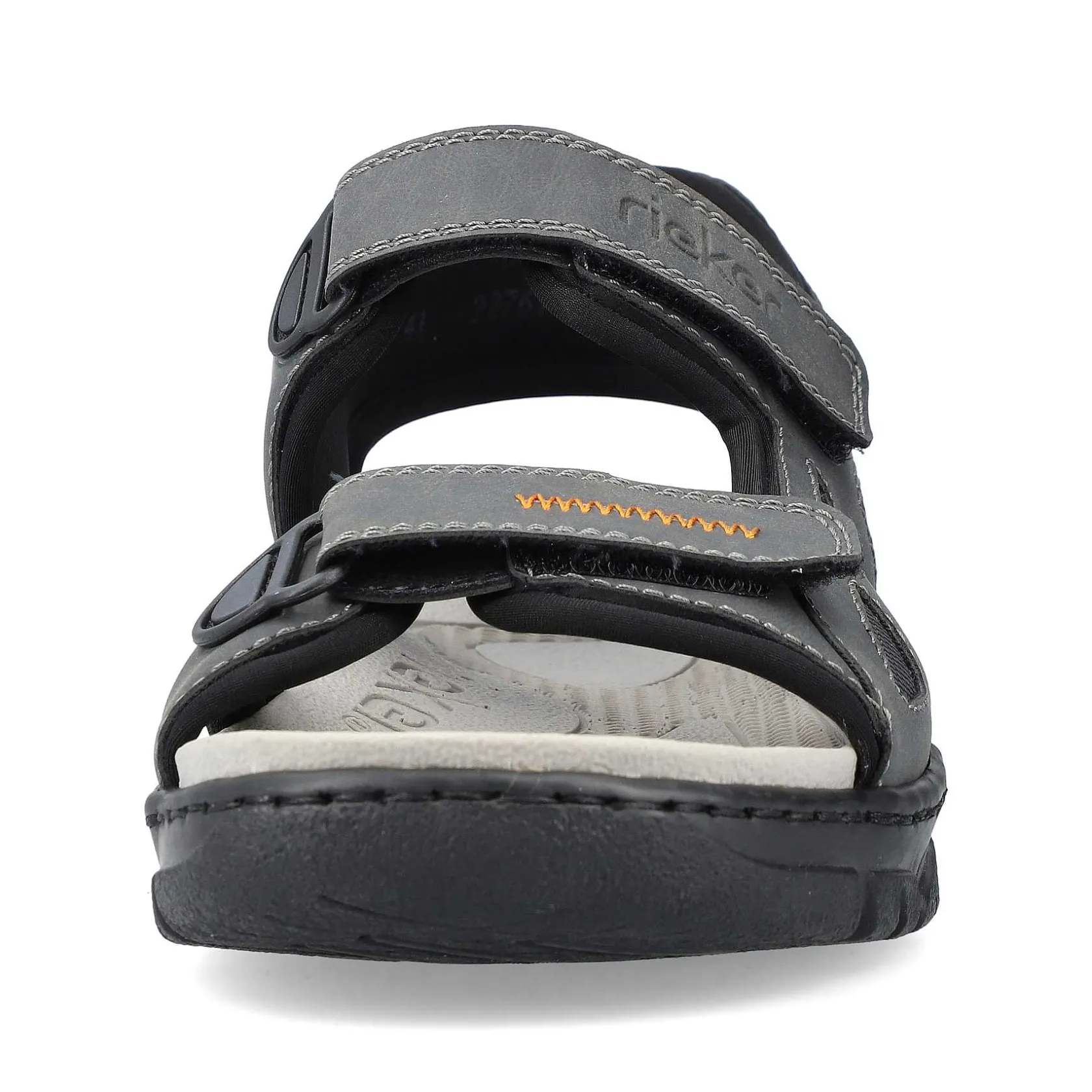 Rieker Sandals-Men'S Trekking Sandals Steel Gray