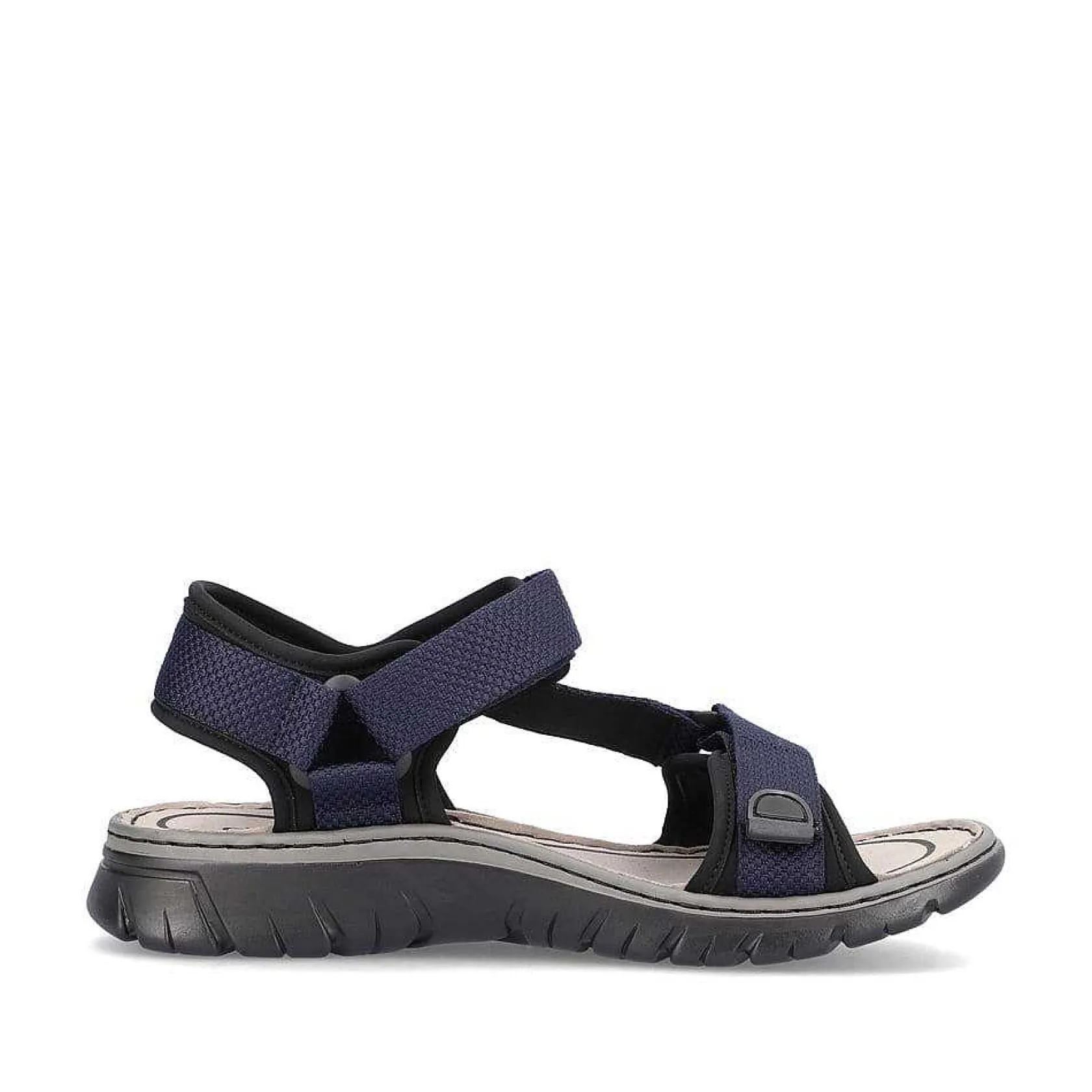Rieker Sandals-Men'S Trekking Sandals Navy Blue
