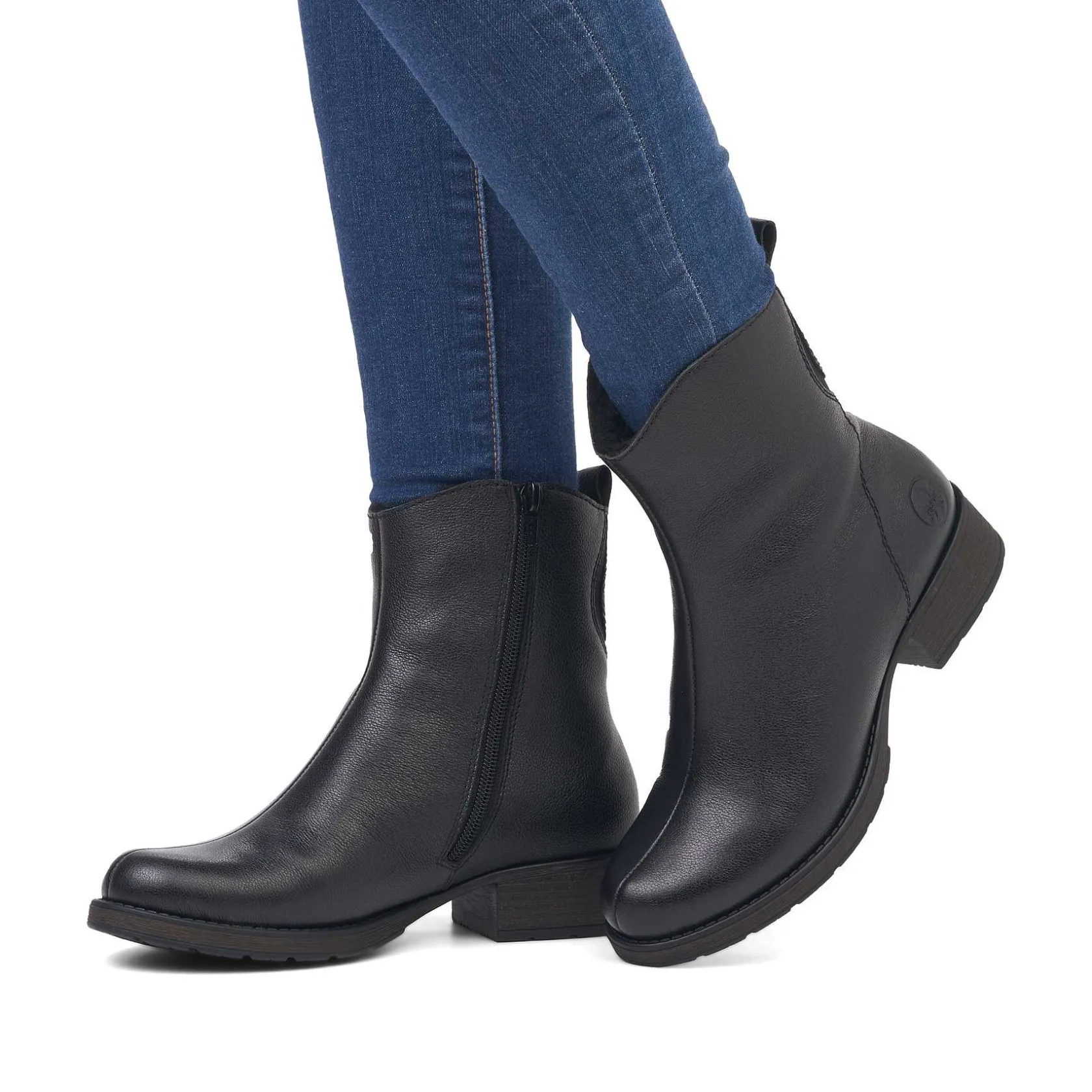 Rieker Ankle Boots & Boots-Women'S Ankle Boots Night Black