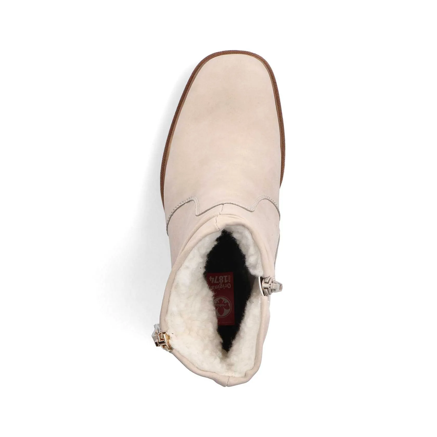 Rieker Ankle Boots & Boots-Women'S Ankle Boots Cream Beige