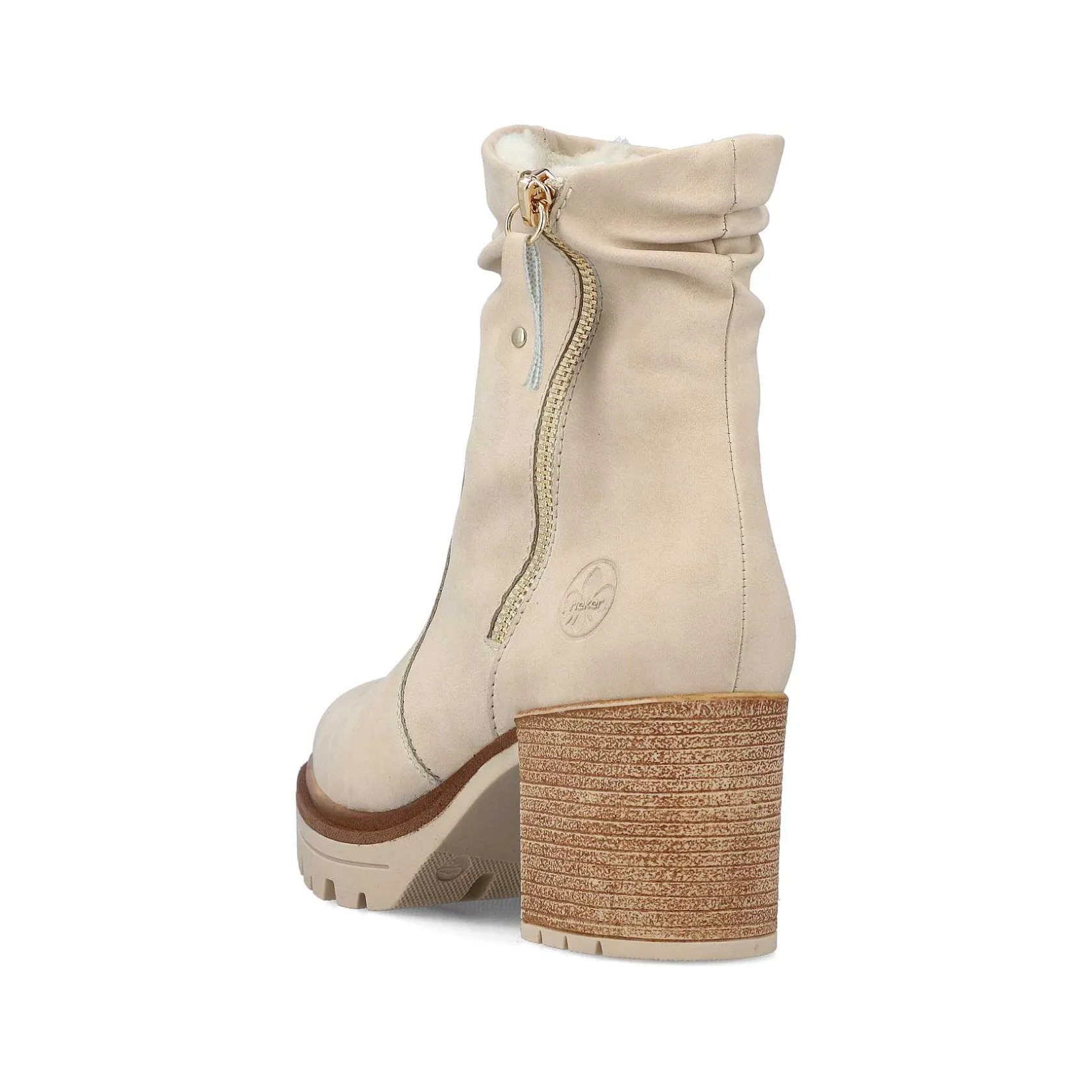 Rieker Ankle Boots & Boots-Women'S Ankle Boots Cream Beige