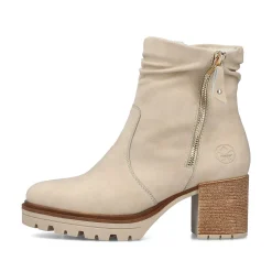 Rieker Ankle Boots & Boots-Women'S Ankle Boots Cream Beige