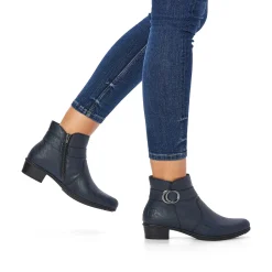 Rieker Ankle Boots & Boots-Women'S Ankle Boots Slate Blue