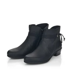 Rieker Ankle Boots & Boots-Women'S Ankle Boots Jet Black