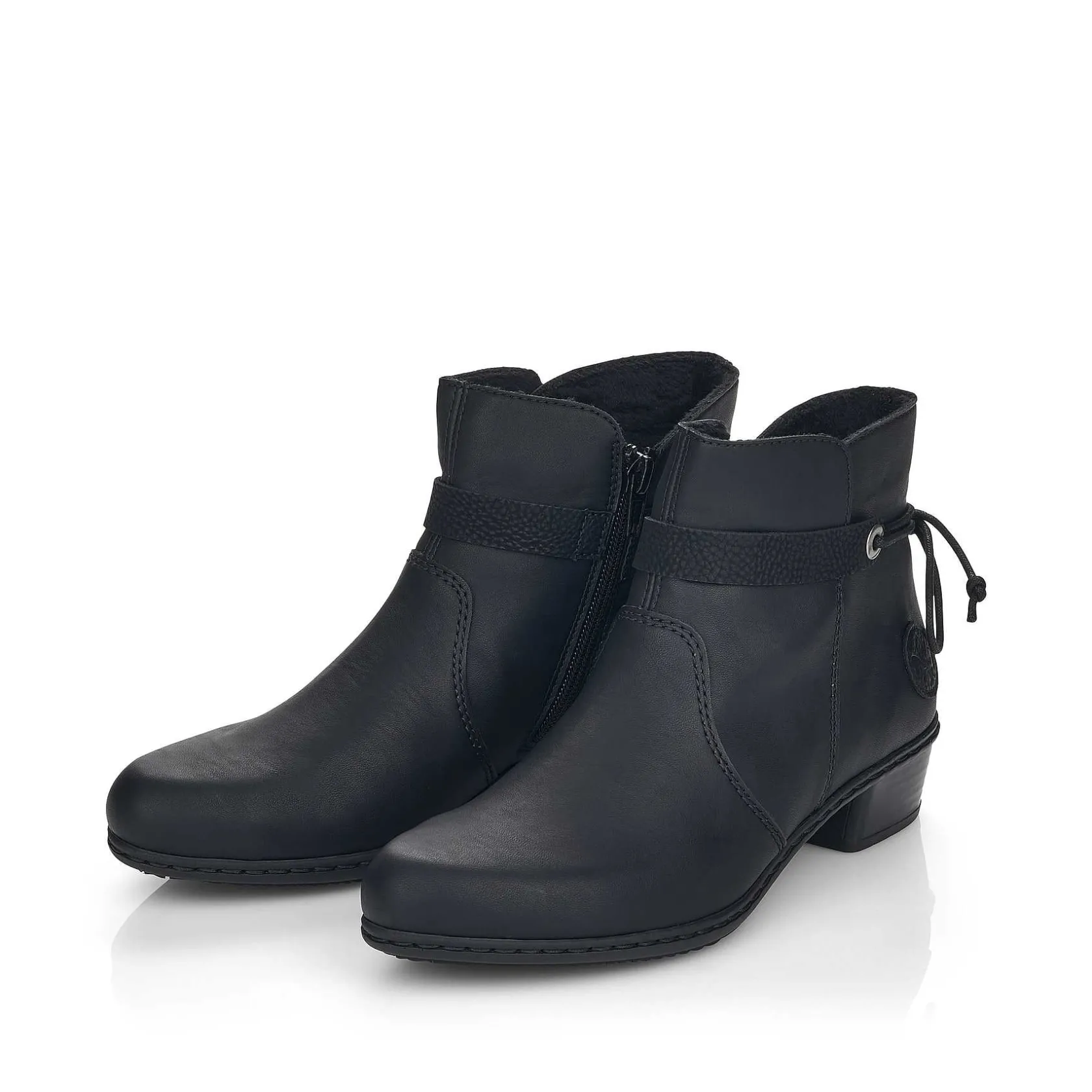 Rieker Ankle Boots & Boots-Women'S Ankle Boots Jet Black