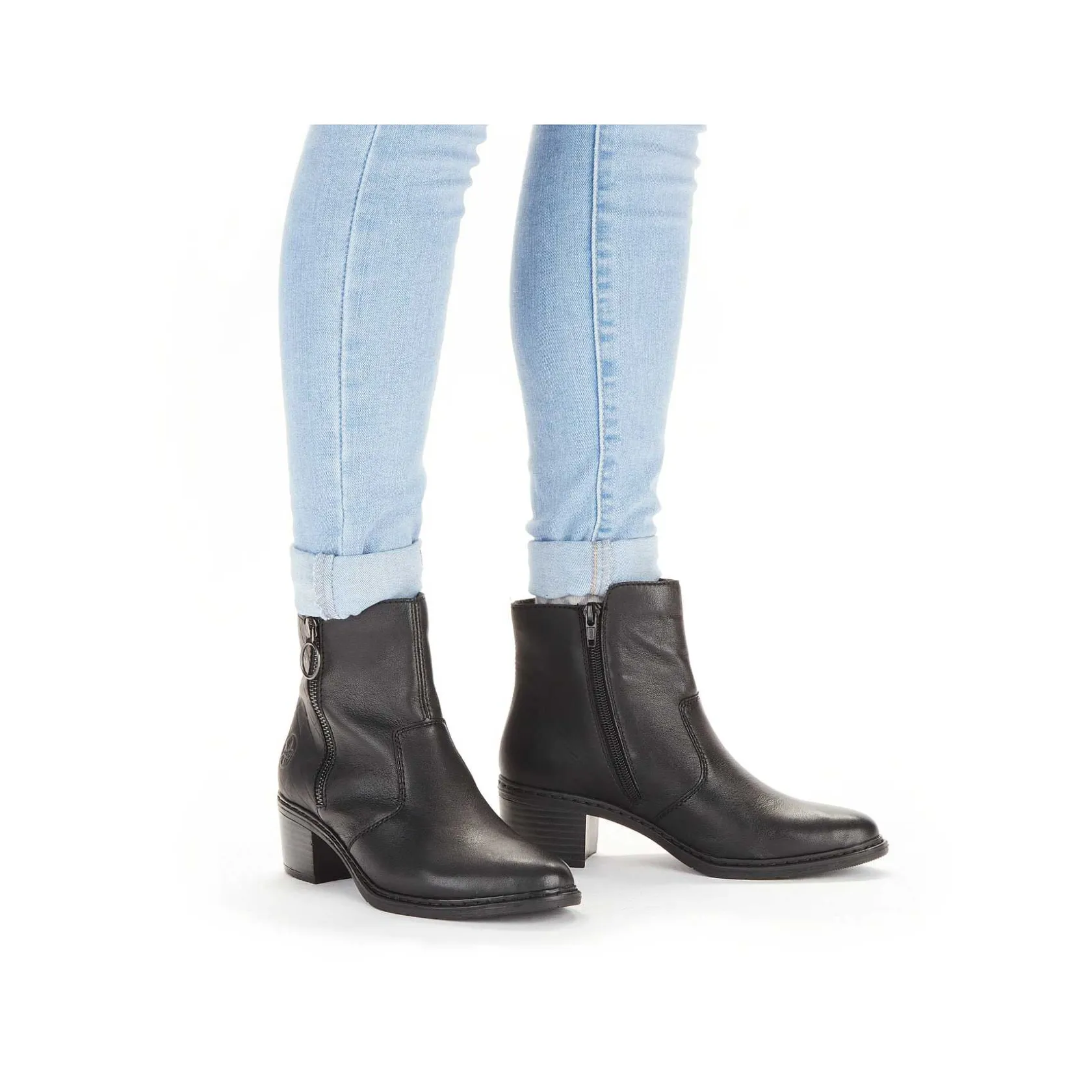 Rieker Ankle Boots & Boots-Women'S Ankle Boots Night Black