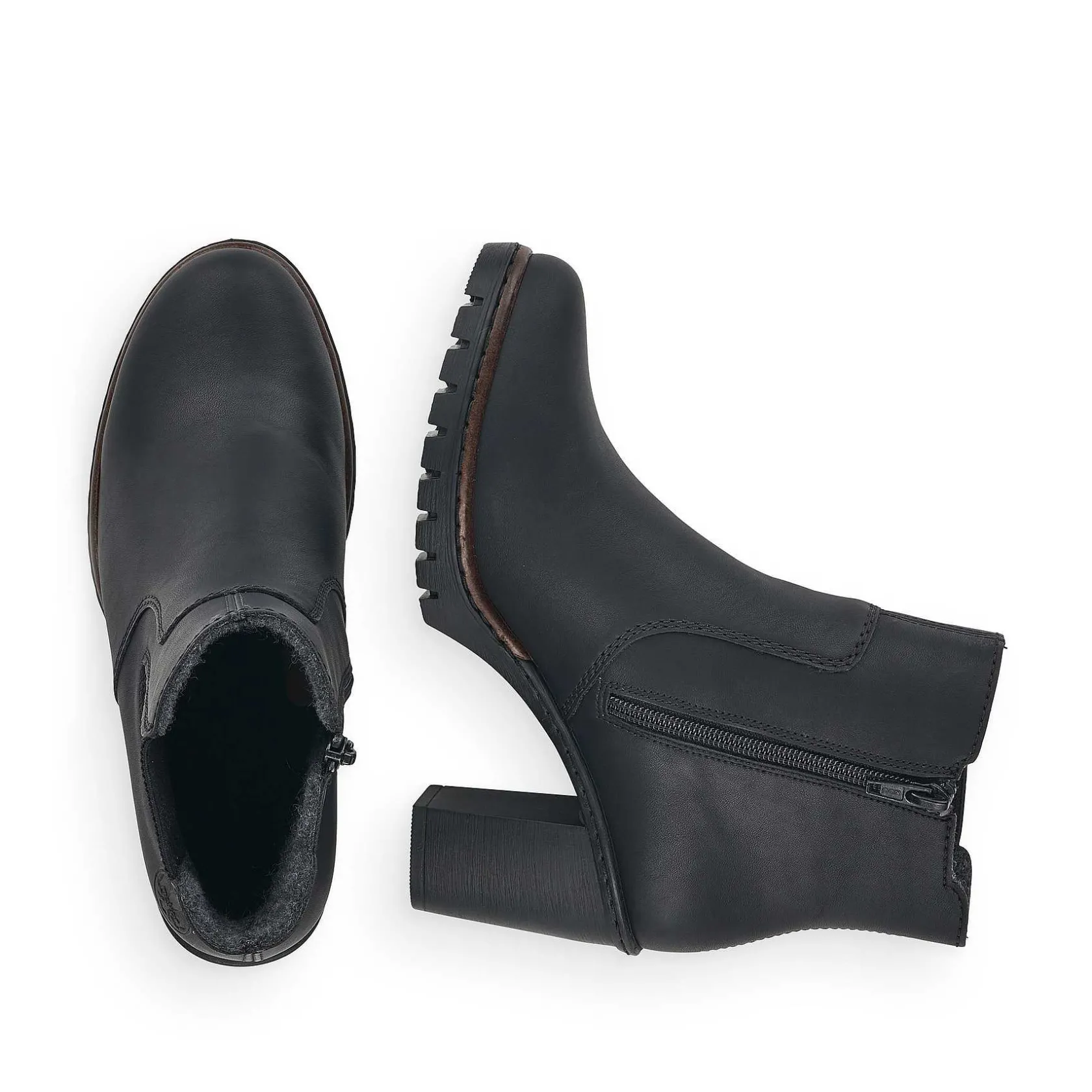 Rieker Ankle Boots & Boots-Women'S Ankle Boots Jet Black