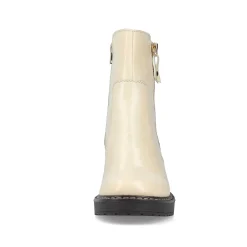 Rieker Ankle Boots & Boots-Women'S Ankle Boots Vanilla Beige-Black
