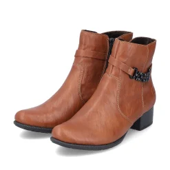 Rieker Ankle Boots & Boots-Women'S Ankle Boots Fox Brown