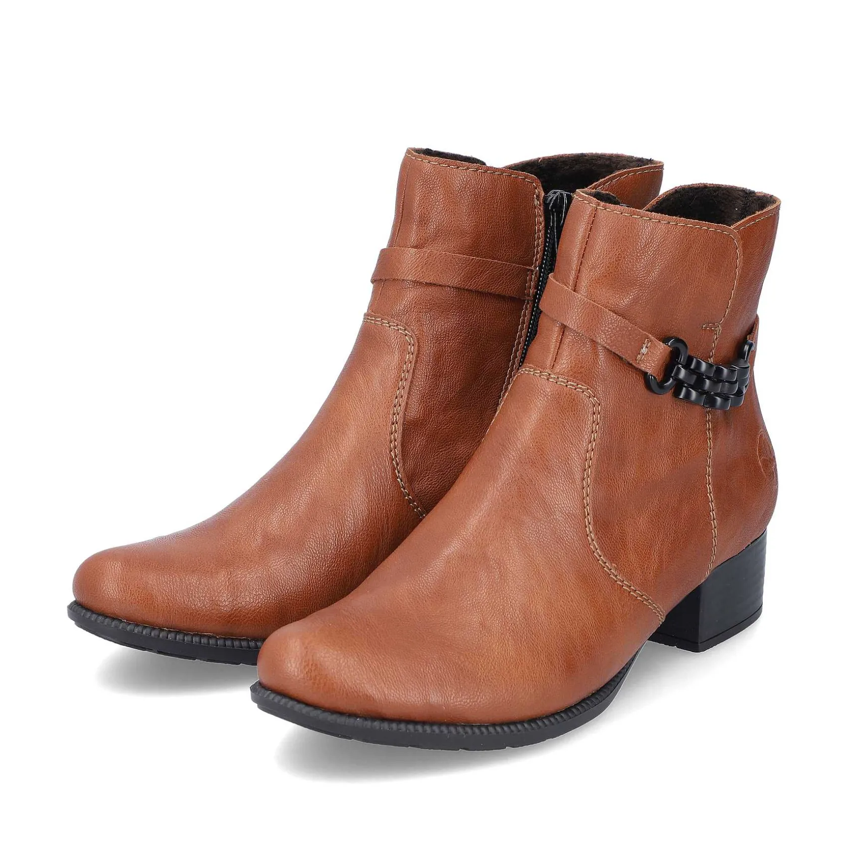 Rieker Ankle Boots & Boots-Women'S Ankle Boots Fox Brown