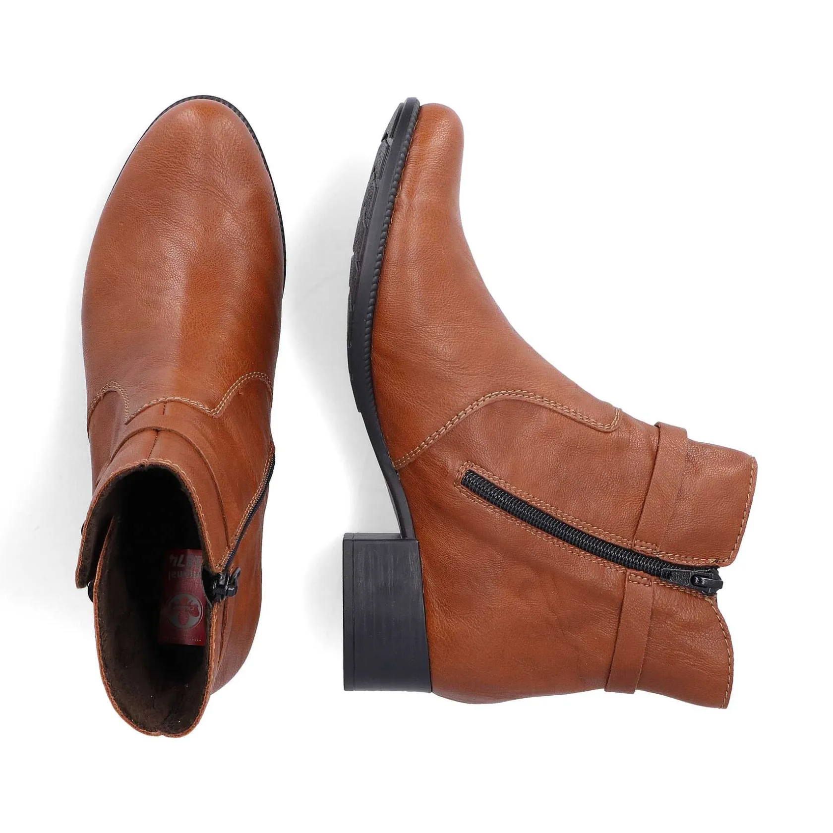 Rieker Ankle Boots & Boots-Women'S Ankle Boots Fox Brown