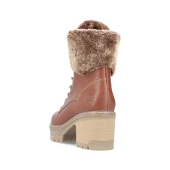 Rieker Ankle Boots & Boots-Women'S Ankle Boots Coffee Brown