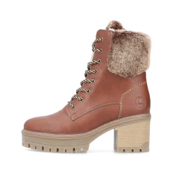Rieker Ankle Boots & Boots-Women'S Ankle Boots Coffee Brown