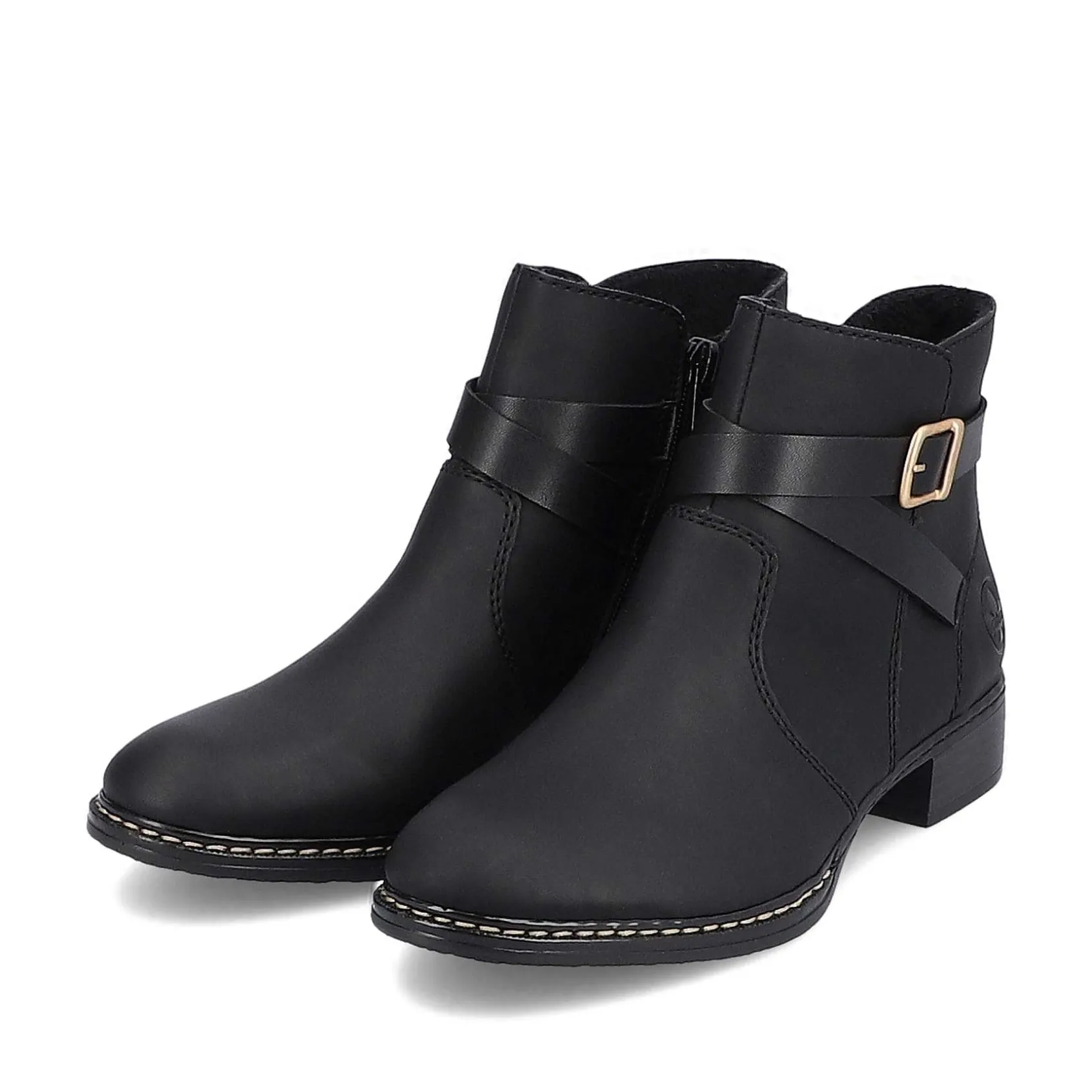 Rieker Ankle Boots & Boots-Women'S Ankle Boots Jet Black