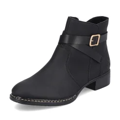 Rieker Ankle Boots & Boots-Women'S Ankle Boots Jet Black