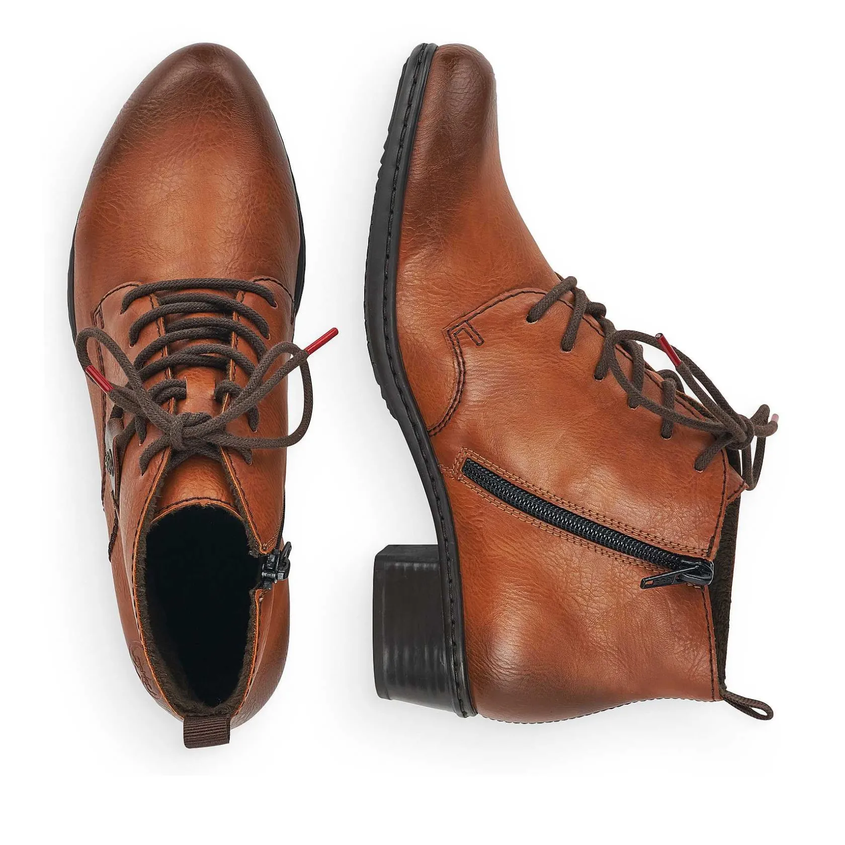 Rieker Ankle Boots & Boots-Women'S Ankle Boots Caramel Brown