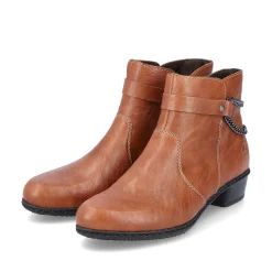Rieker Ankle Boots & Boots-Women'S Ankle Boots Kramell Brown