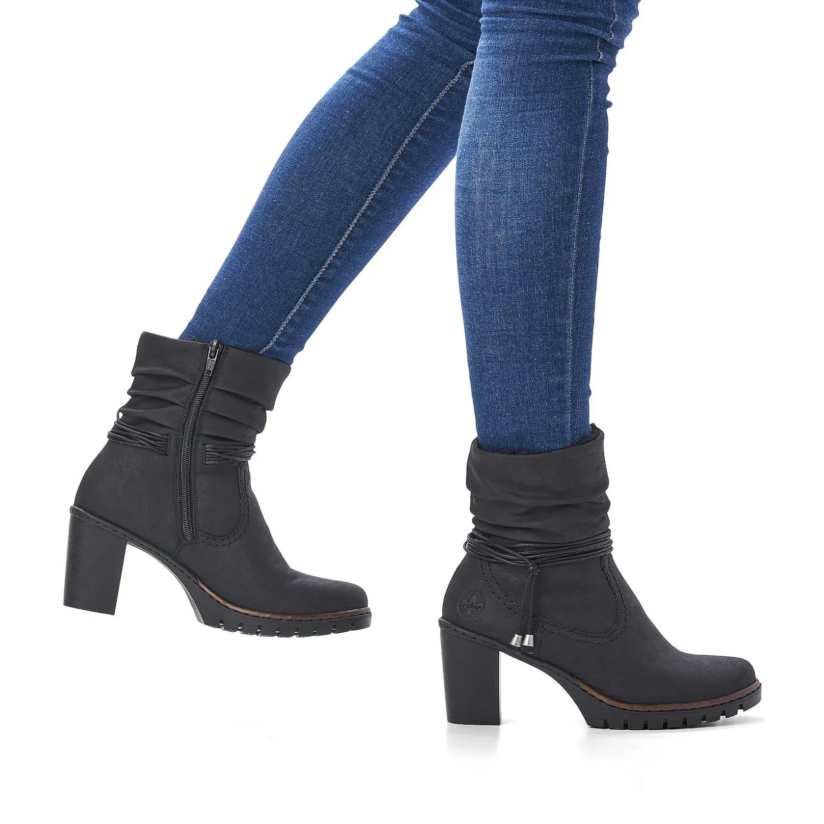 Rieker Ankle Boots & Boots-Women'S Ankle Boots Jet Black