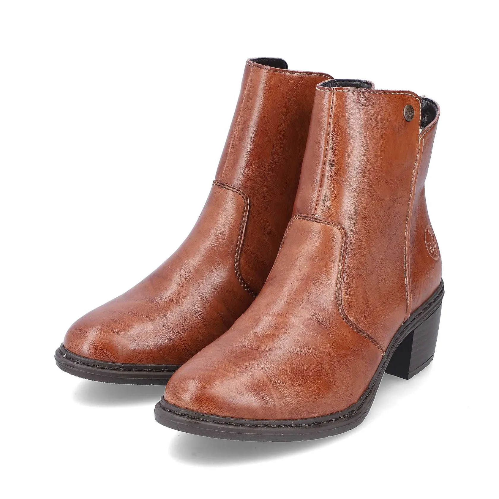 Rieker Ankle Boots & Boots-Women'S Ankle Boots Copper Brown