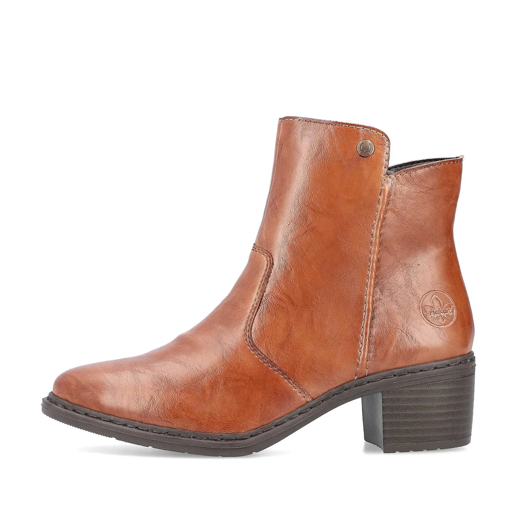 Rieker Ankle Boots & Boots-Women'S Ankle Boots Copper Brown