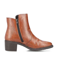 Rieker Ankle Boots & Boots-Women'S Ankle Boots Copper Brown