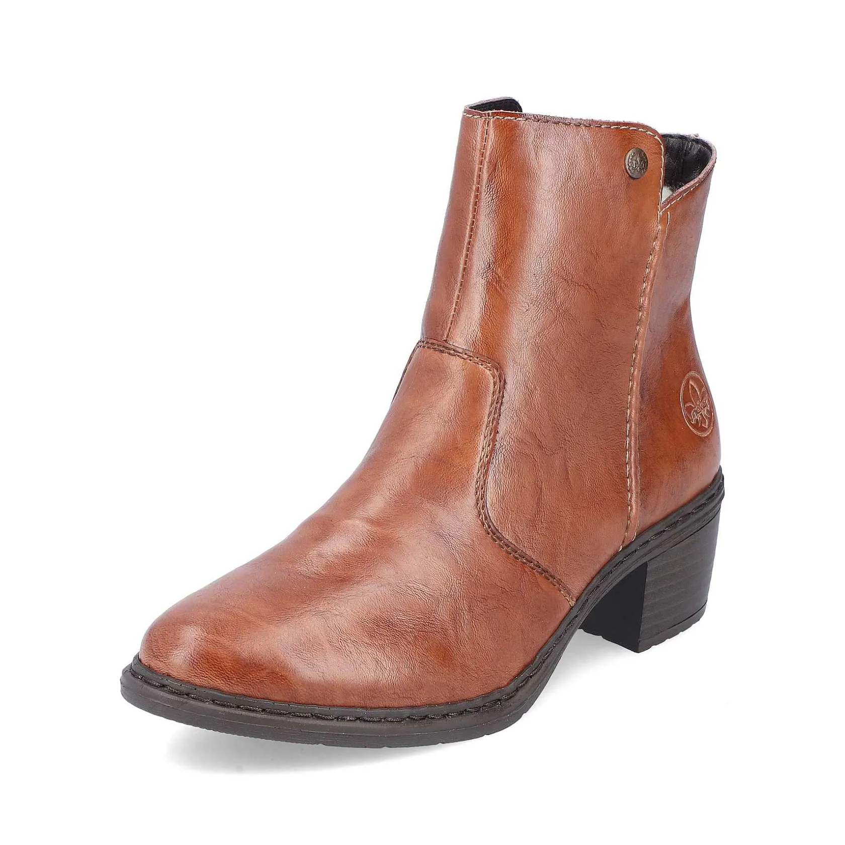 Rieker Ankle Boots & Boots-Women'S Ankle Boots Copper Brown