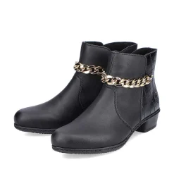 Rieker Ankle Boots & Boots-Women'S Ankle Boots Jet Black