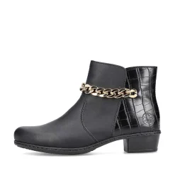 Rieker Ankle Boots & Boots-Women'S Ankle Boots Jet Black