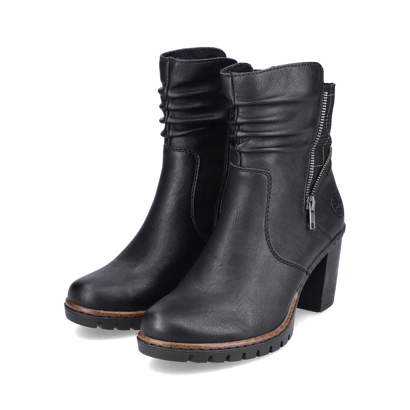 Rieker Ankle Boots & Boots-Women'S Ankle Boots Jet Black