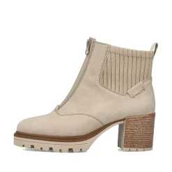 Rieker Ankle Boots & Boots-Women'S Ankle Boots Gray Beige