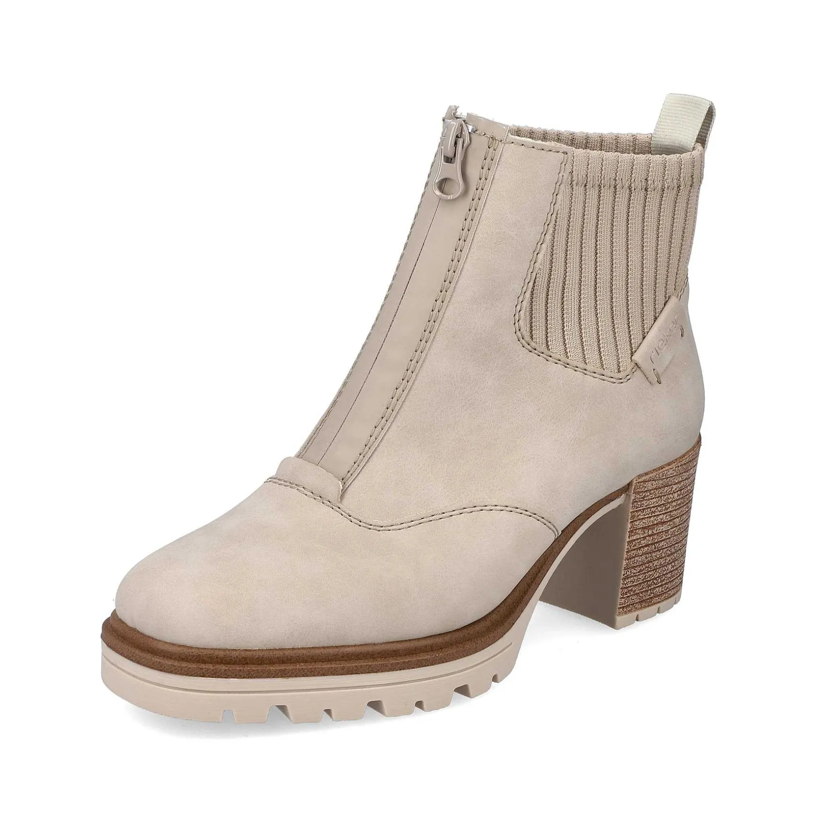 Rieker Ankle Boots & Boots-Women'S Ankle Boots Gray Beige