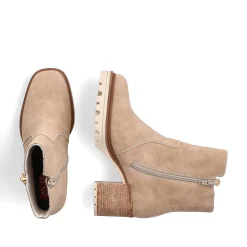 Rieker Ankle Boots & Boots-Women'S Ankle Boots Sand Beige