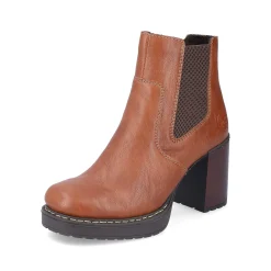 Rieker Ankle Boots & Boots-Women'S Ankle Boots Fox Brown