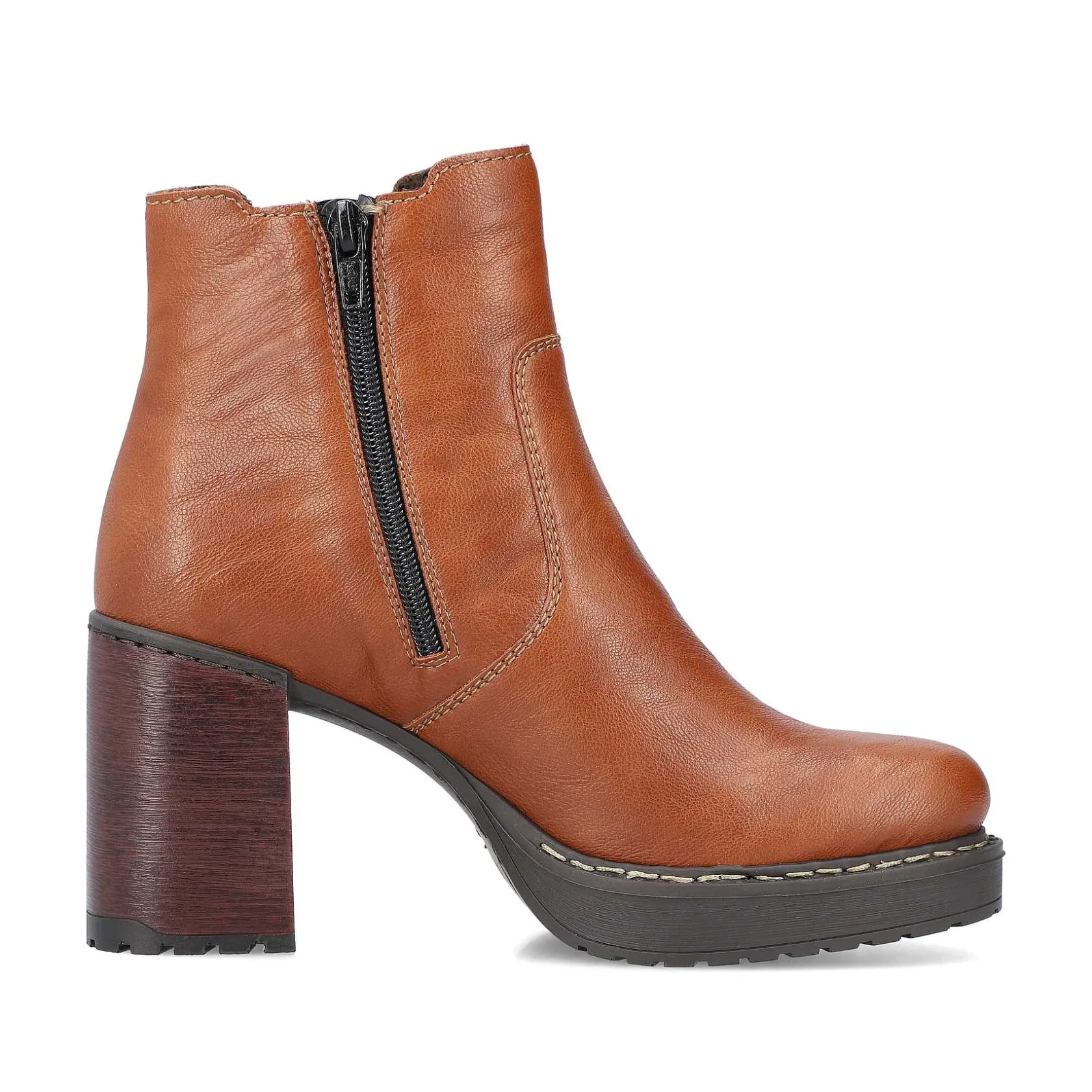 Rieker Ankle Boots & Boots-Women'S Ankle Boots Fox Brown