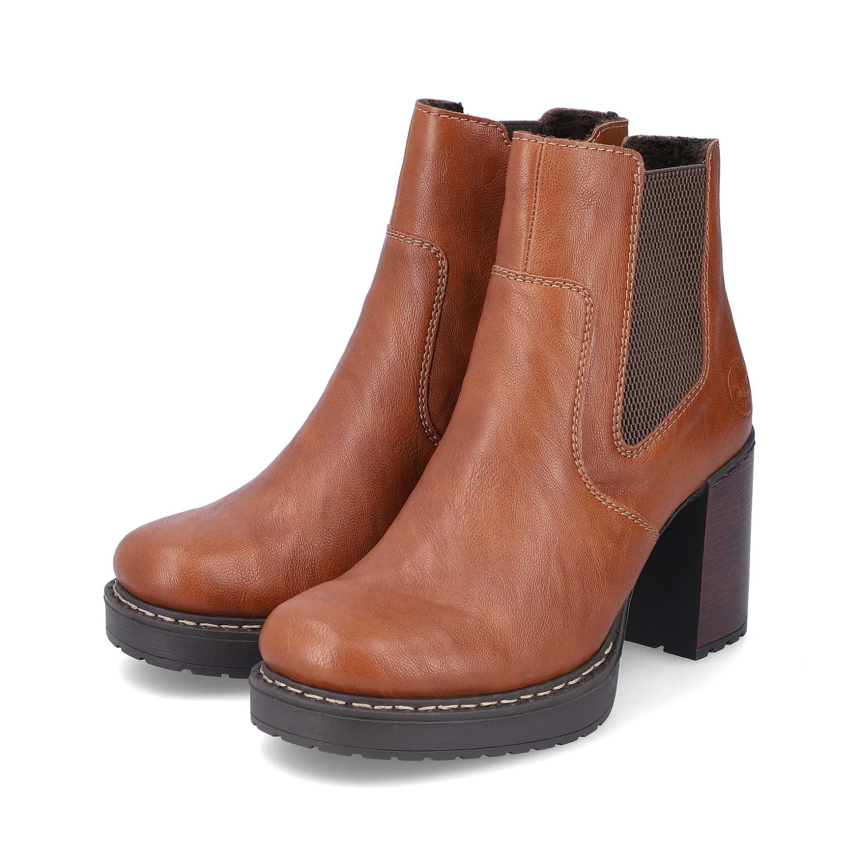 Rieker Ankle Boots & Boots-Women'S Ankle Boots Fox Brown
