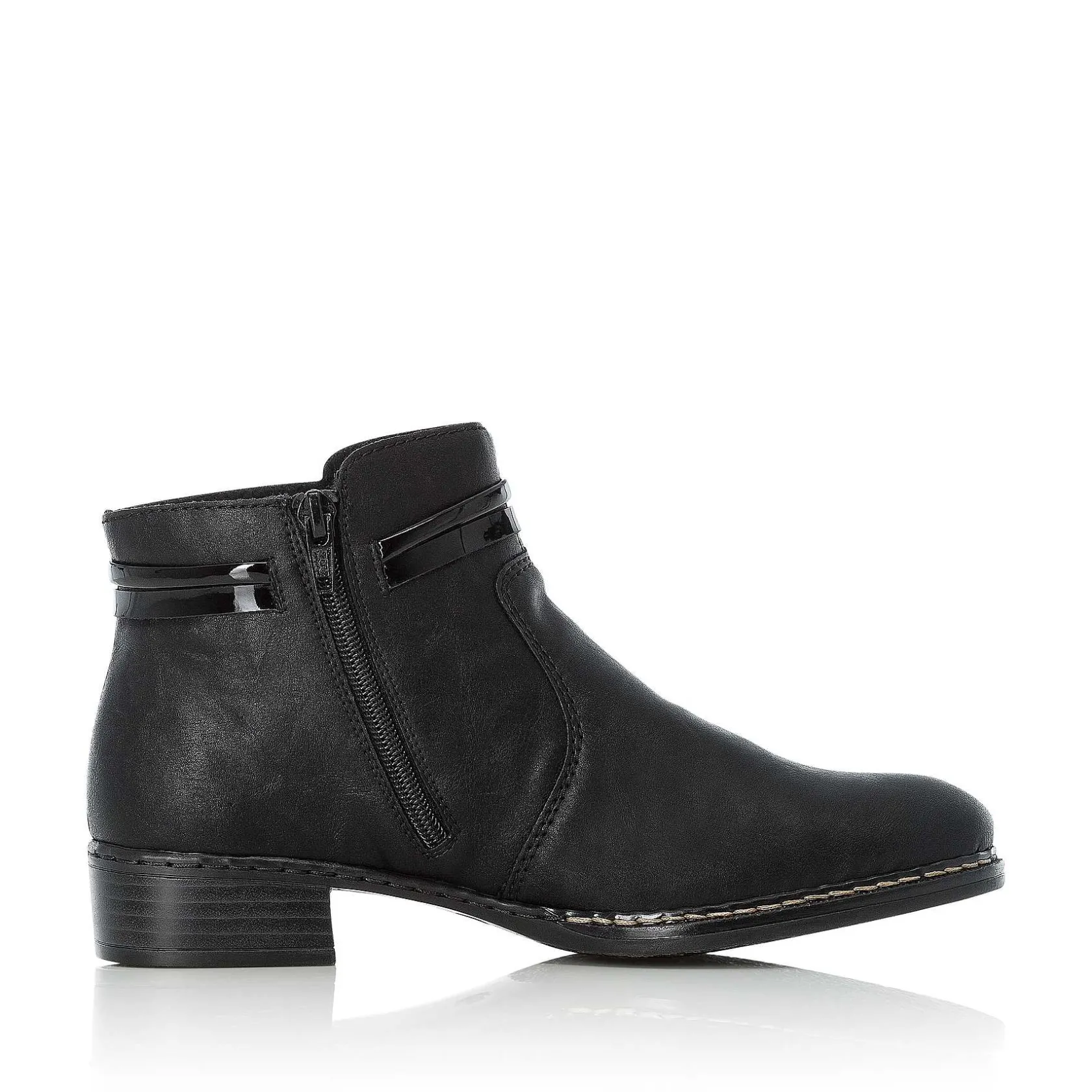 Rieker Ankle Boots & Boots-Women'S Ankle Boots Graphite Black