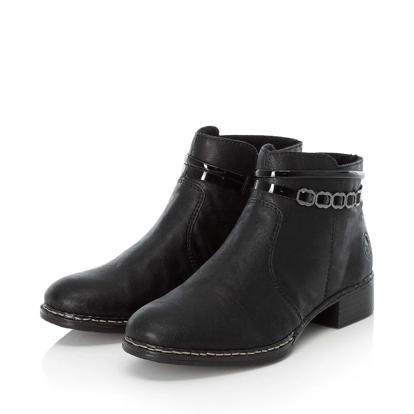 Rieker Ankle Boots & Boots-Women'S Ankle Boots Graphite Black