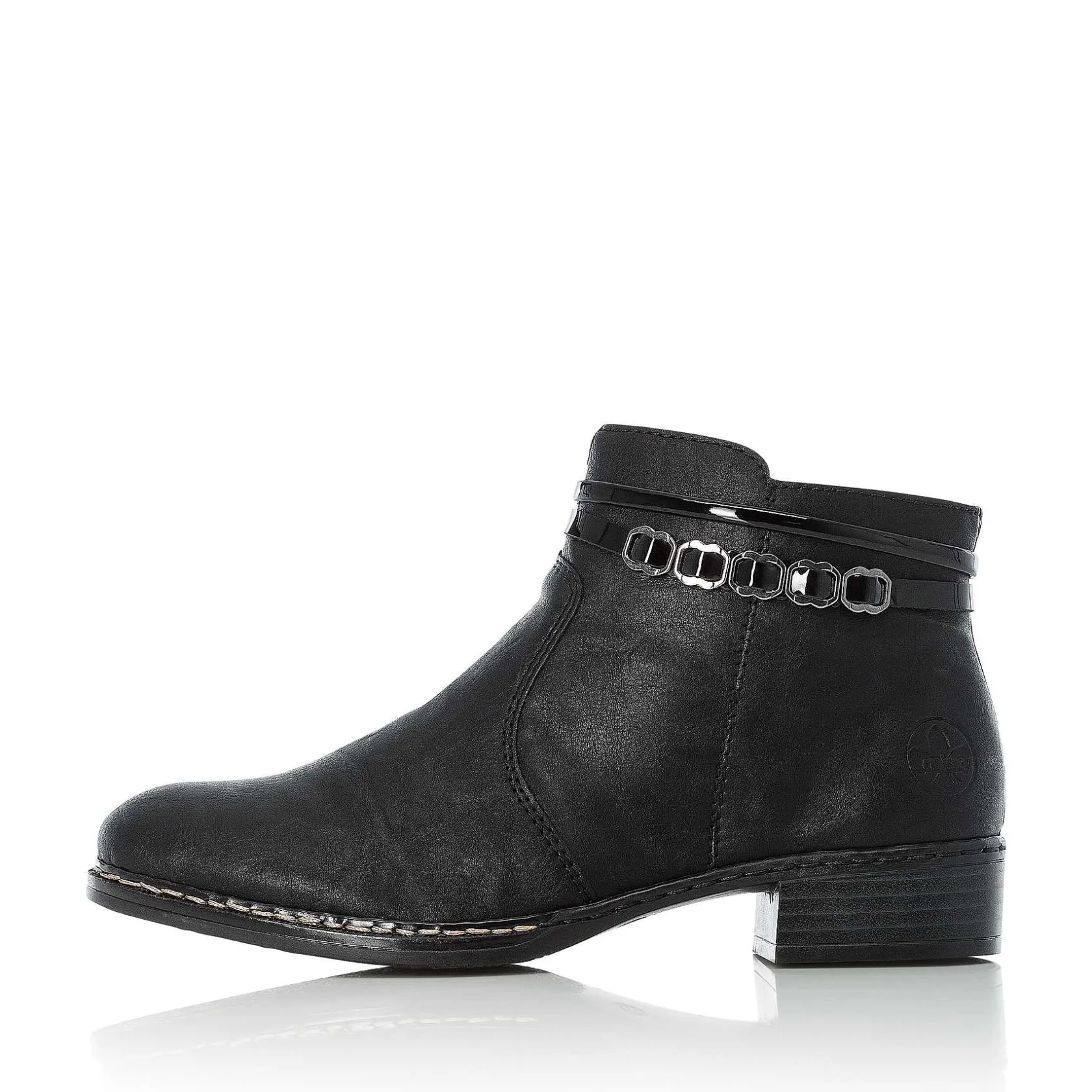 Rieker Ankle Boots & Boots-Women'S Ankle Boots Graphite Black