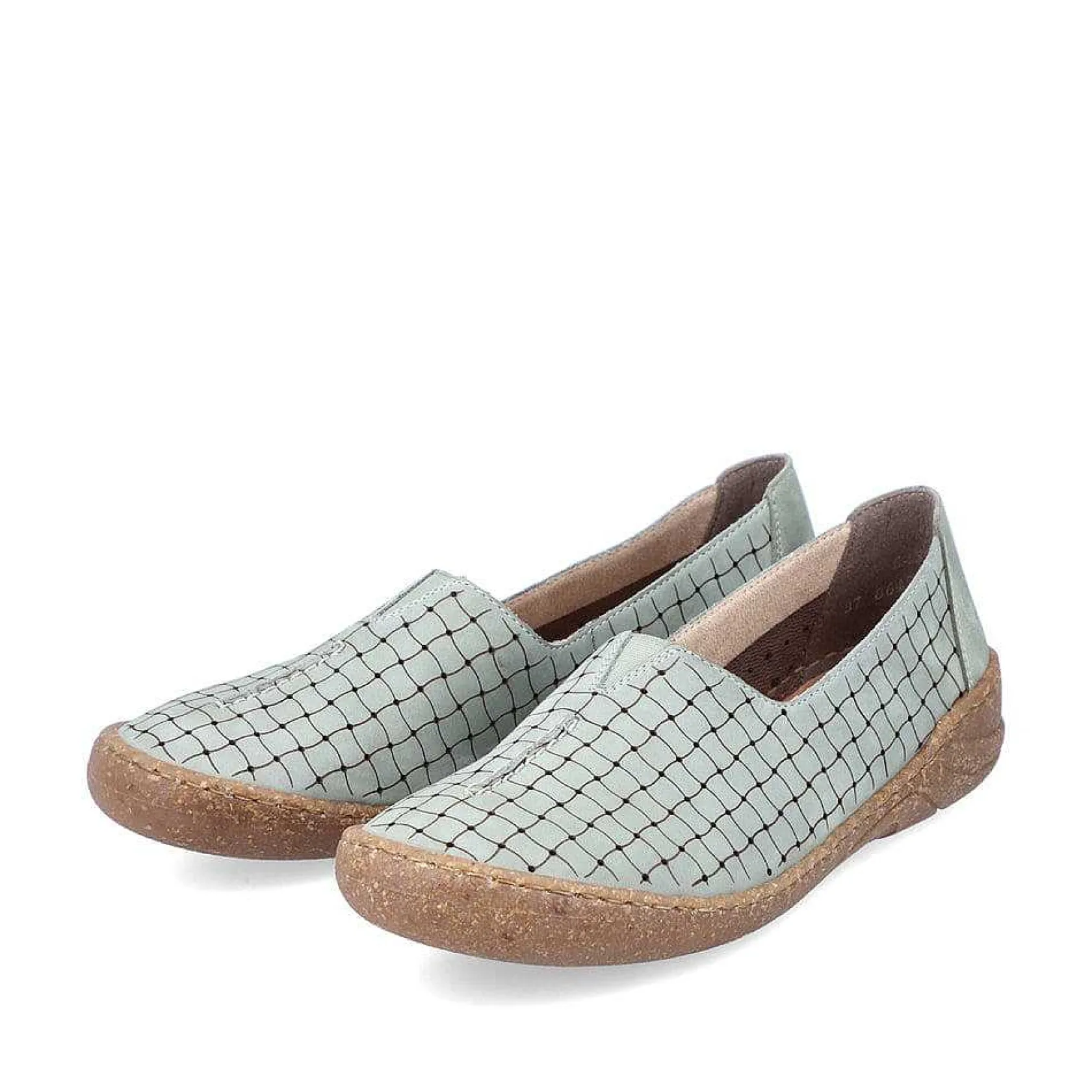 Rieker Low Shoes & Slippers-Women'S Ballerinas Mint Green