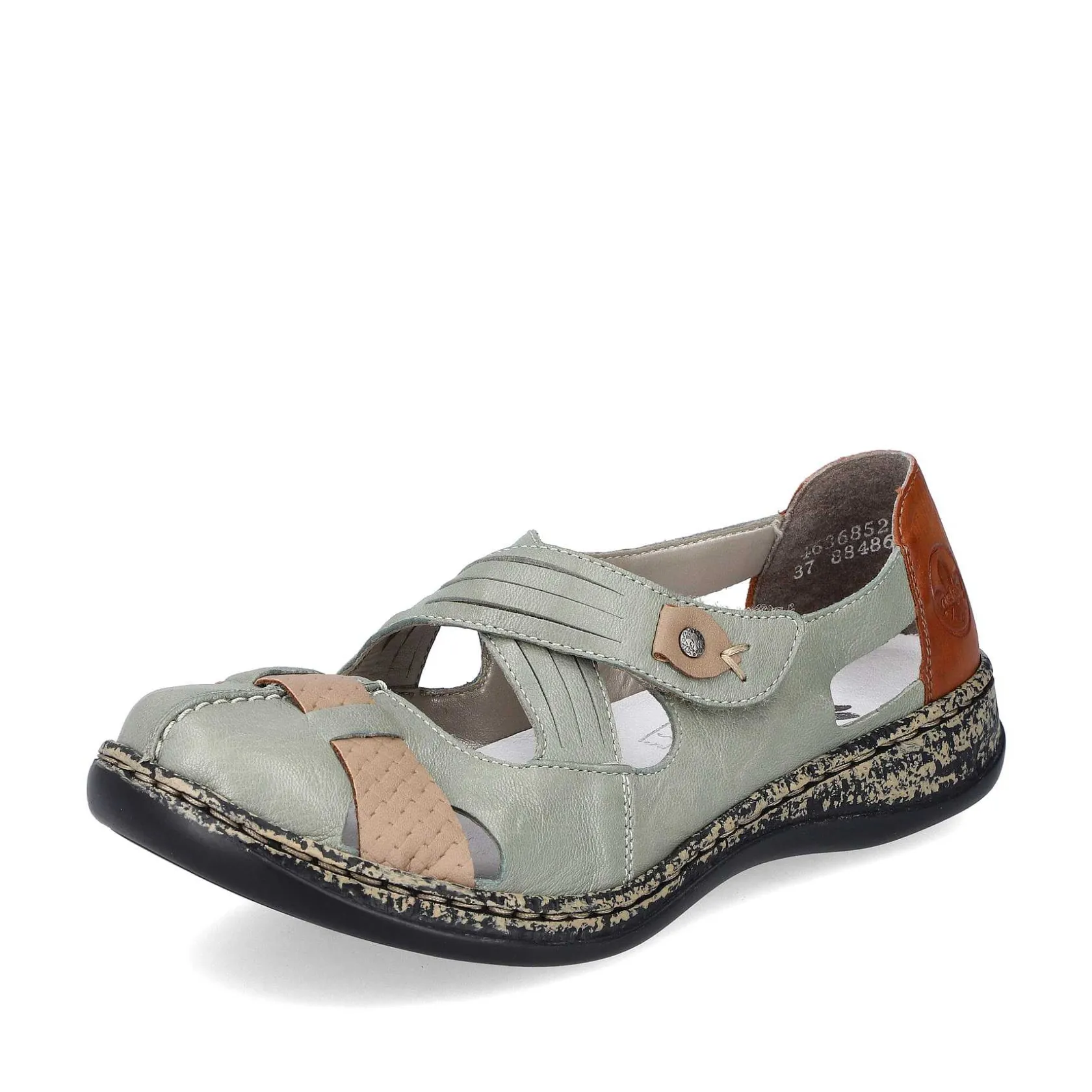 Rieker Low Shoes & Slippers-Women'S Ballerinas Mint Green