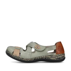 Rieker Low Shoes & Slippers-Women'S Ballerinas Mint Green