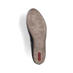 Rieker Low Shoes & Slippers-Women'S Ballerinas Glossy Black