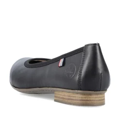 Rieker Low Shoes & Slippers-Women'S Ballerinas Glossy Black