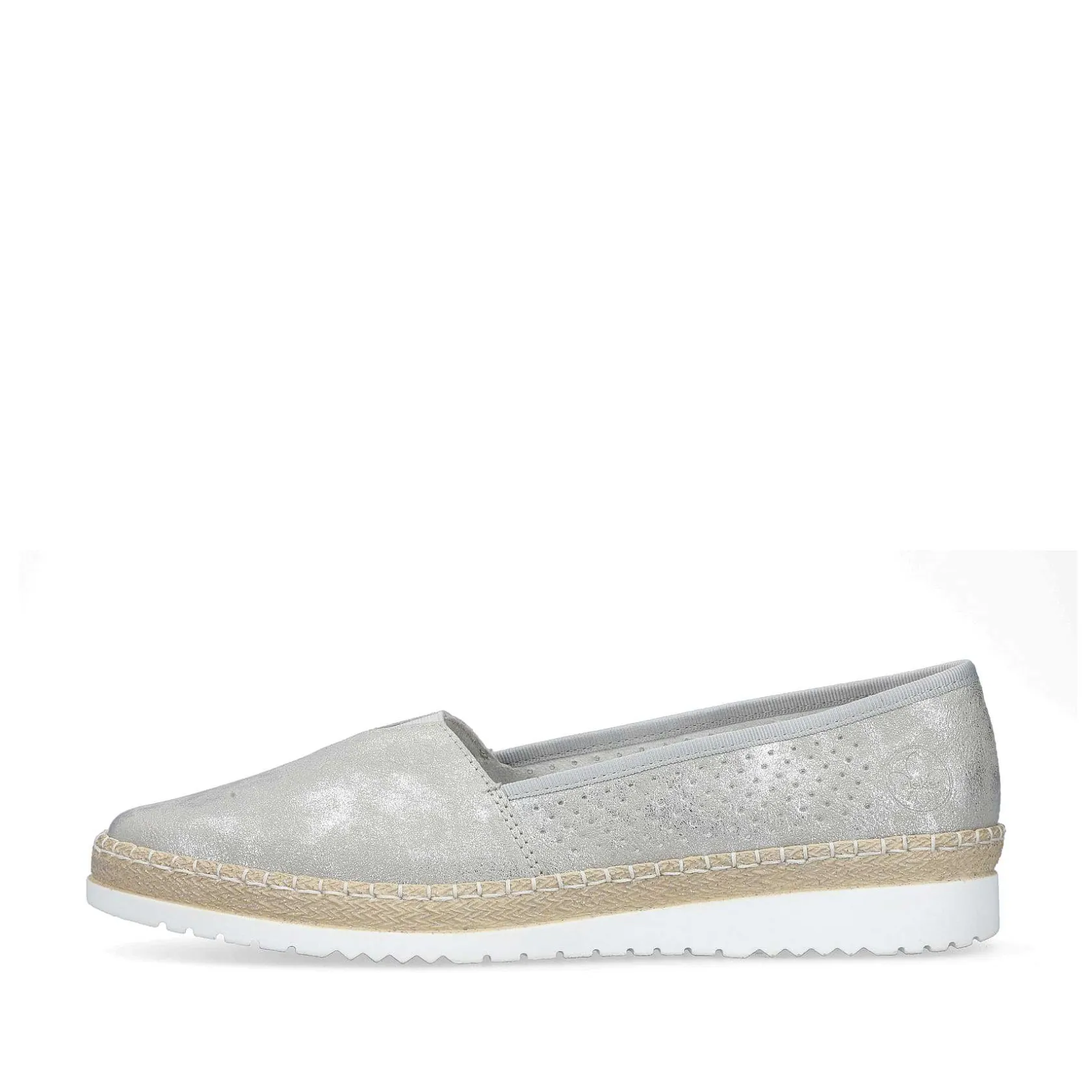 Rieker Low Shoes & Slippers-Women'S Ballerinas Silver