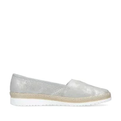 Rieker Low Shoes & Slippers-Women'S Ballerinas Silver