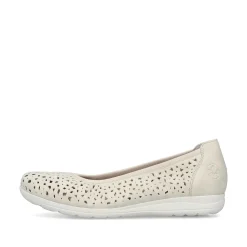 Rieker Low Shoes & Slippers-Women'S Ballerinas Light Beige